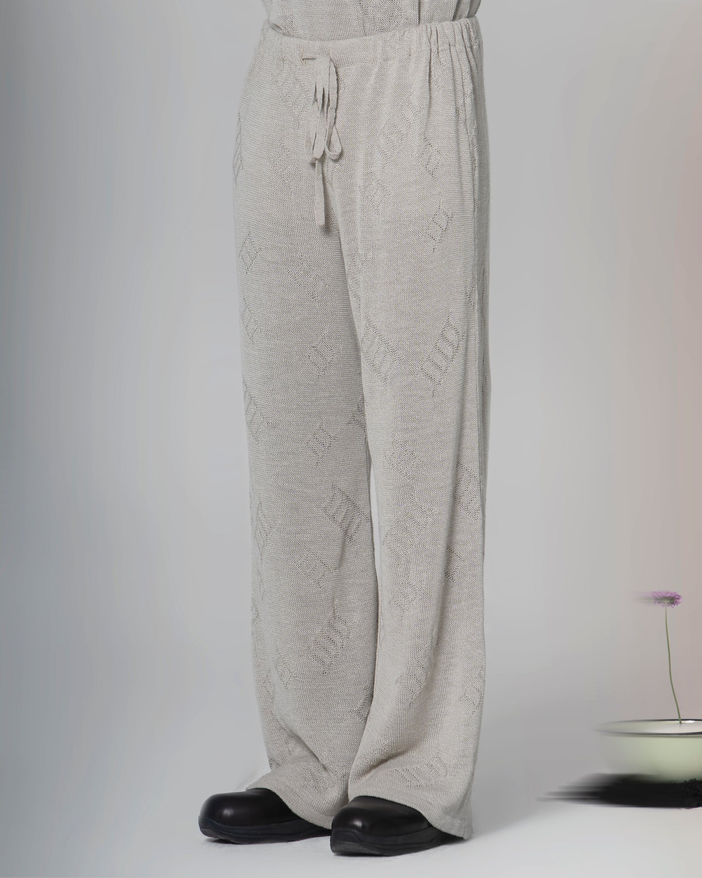 Merino Wool Pants- Serene Stone