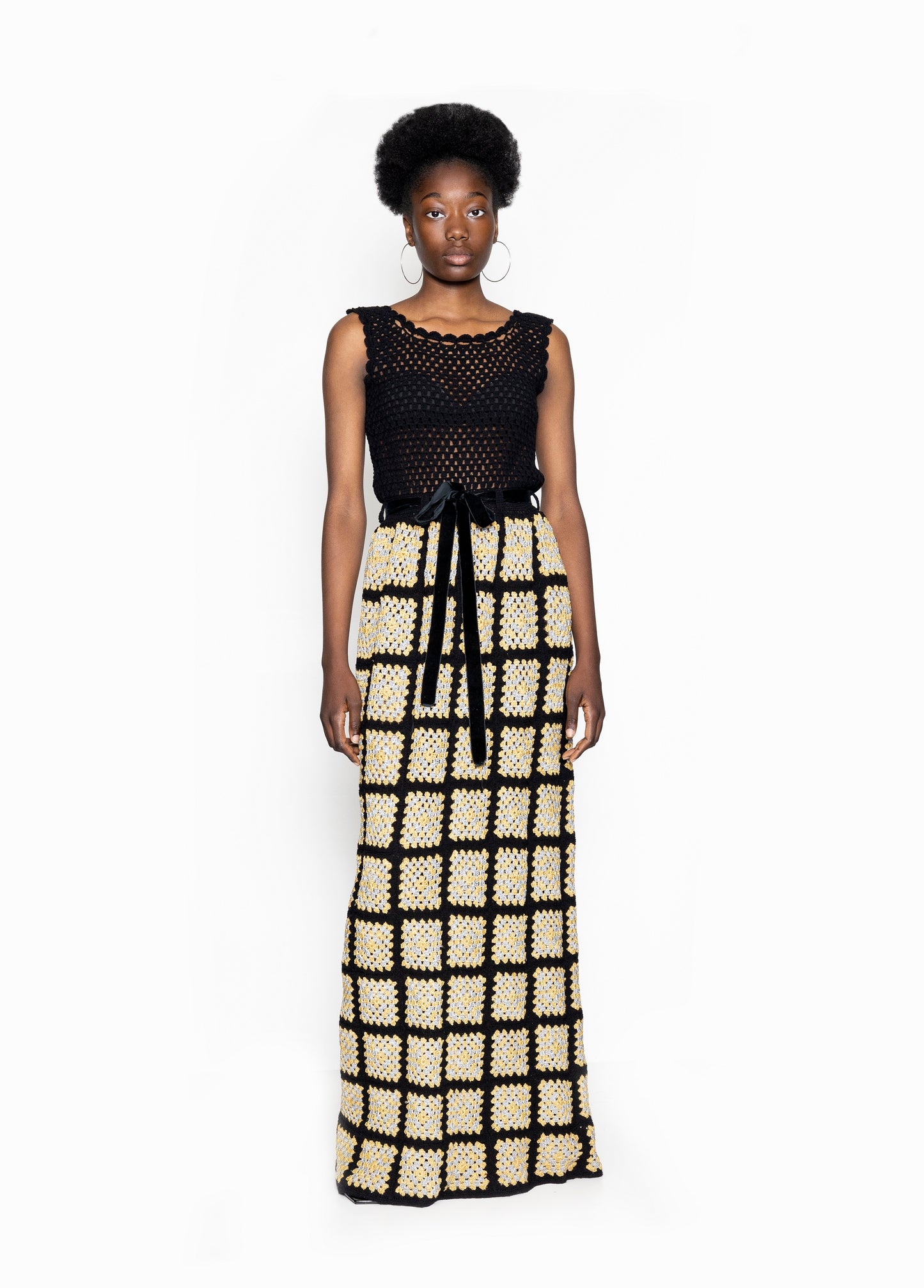 Crochet Dress - Black