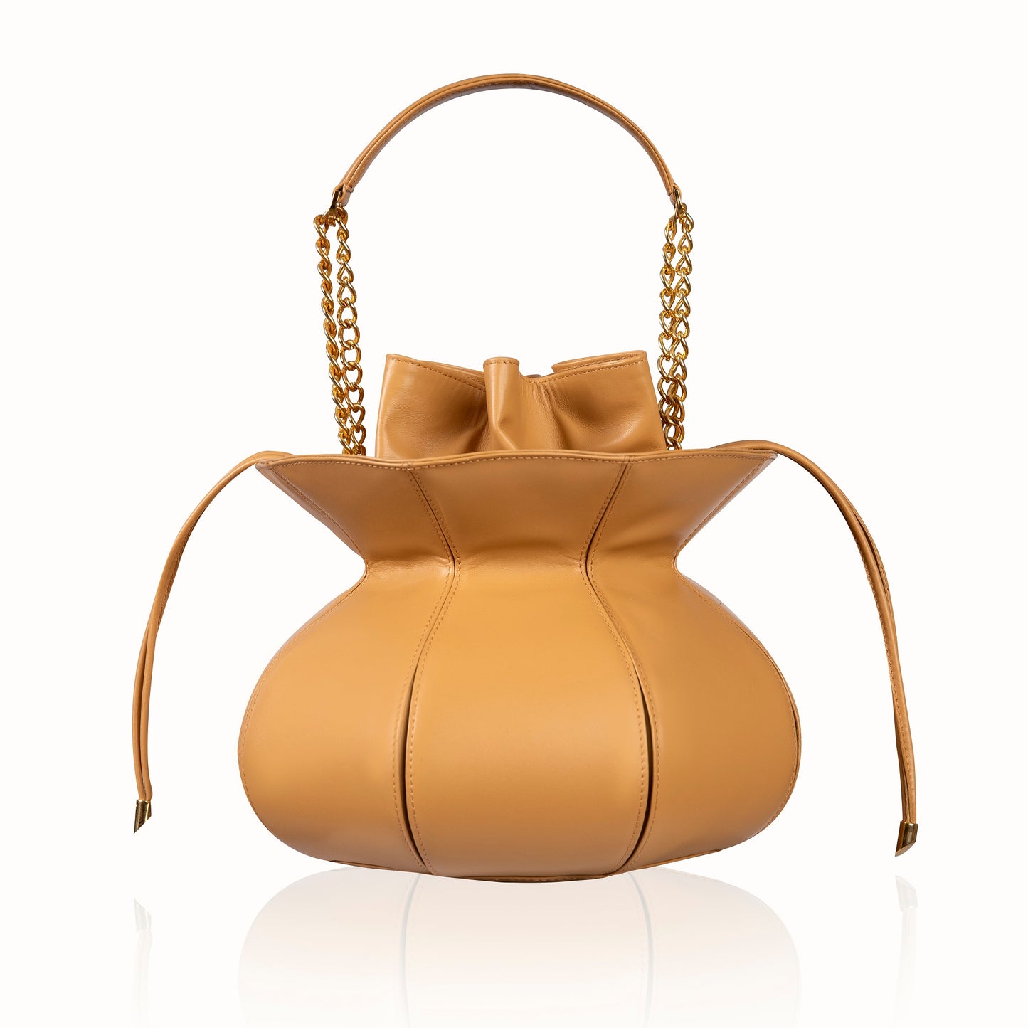Fure Midi Bucket Bag - Cigar
