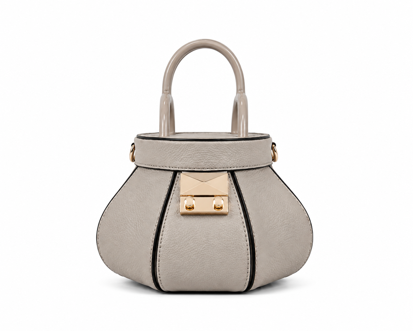 Tiebele Mini Arc Bag - Cream