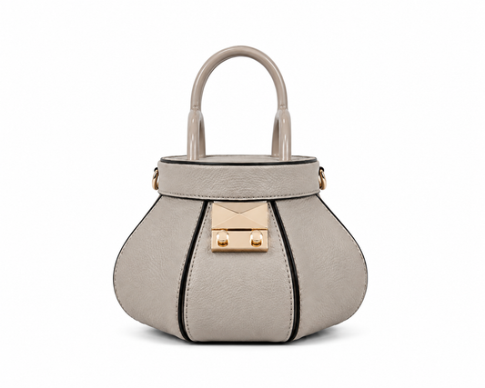 Tiebele Mini Arc Bag - Cream